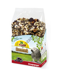 Пълноценна храна - за африкански сиви папагали, 950 гр. - JR FARM Individual African Grey Parrots 